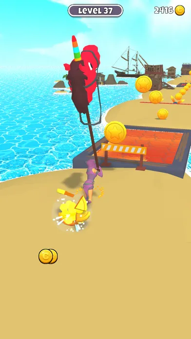 Captures d'écran de Hammer Runner 3D