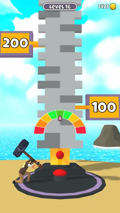 Captures d'écran de Hammer Runner 3D