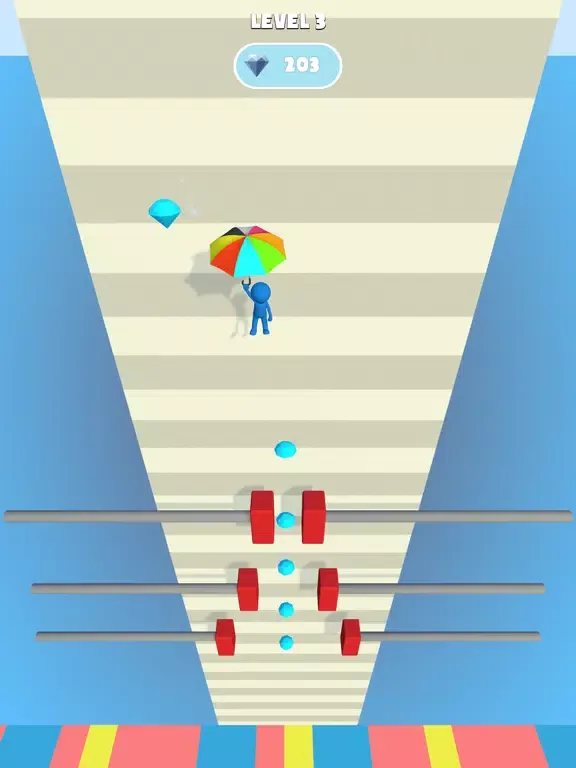 Umbrella Man 3D iPad  স্ক্রিনশট