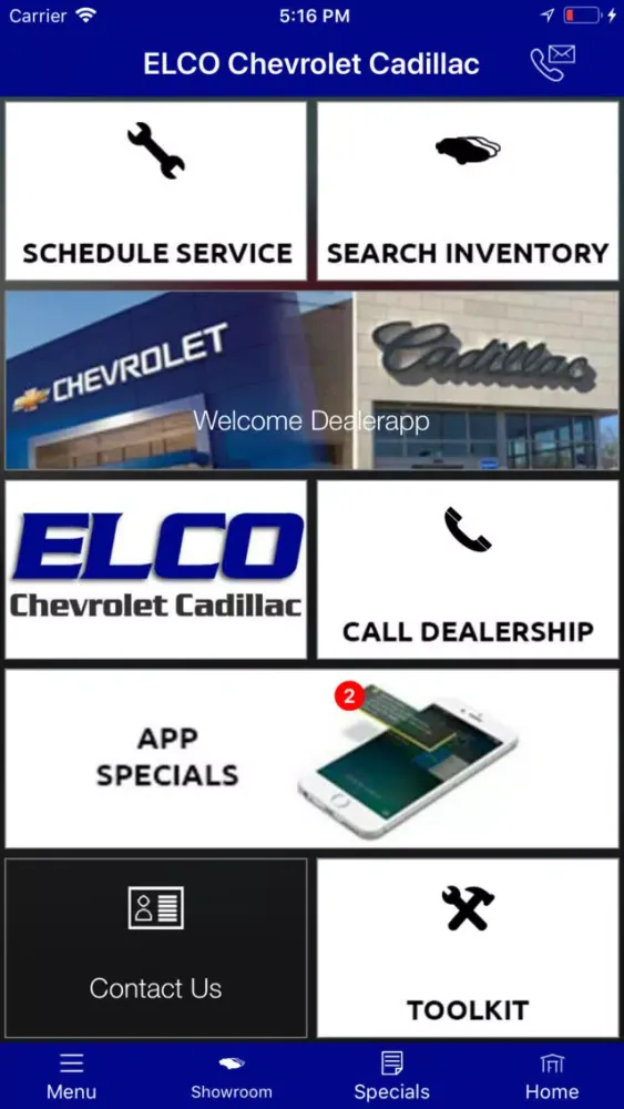 ELCO Chevrolet Cadillac MLink Screenshots