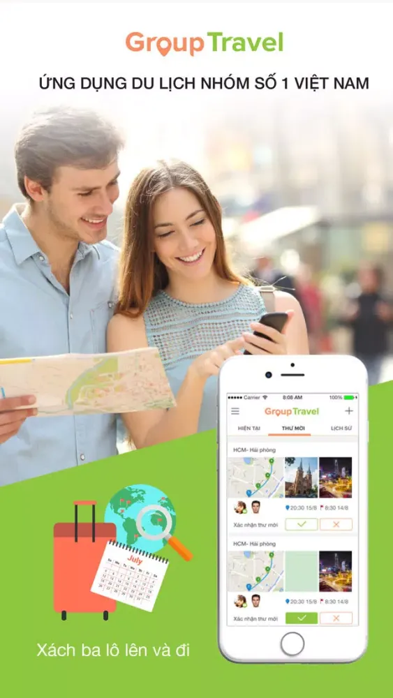 Group Travel سکرین شاٹس