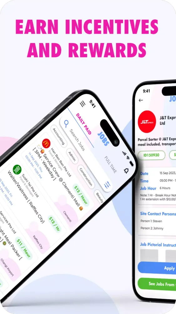 Zrzuty ekranu EL Connect - Job Platform