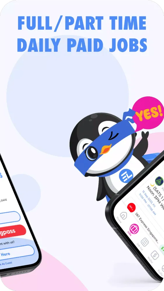 Zrzuty ekranu EL Connect - Job Platform