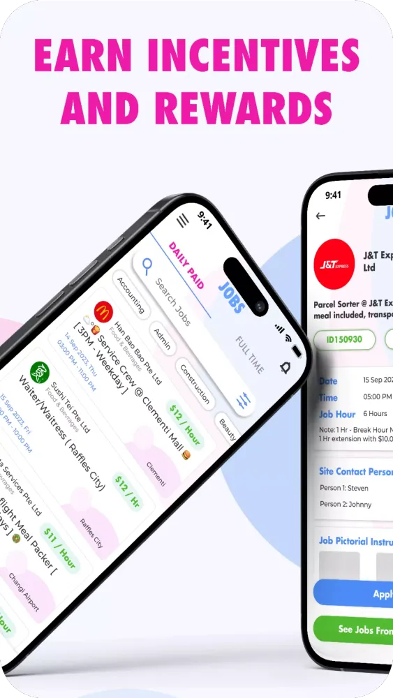 Zrzuty ekranu EL Connect - Job Platform