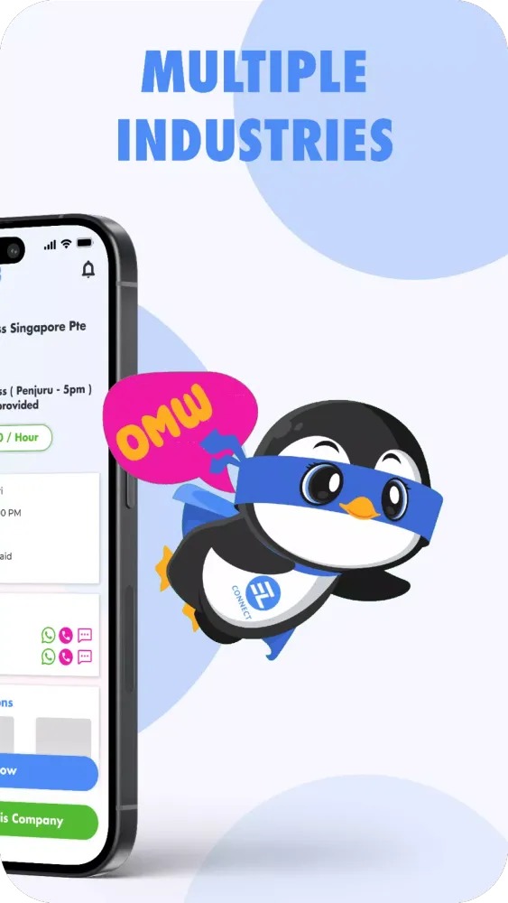 Zrzuty ekranu EL Connect - Job Platform