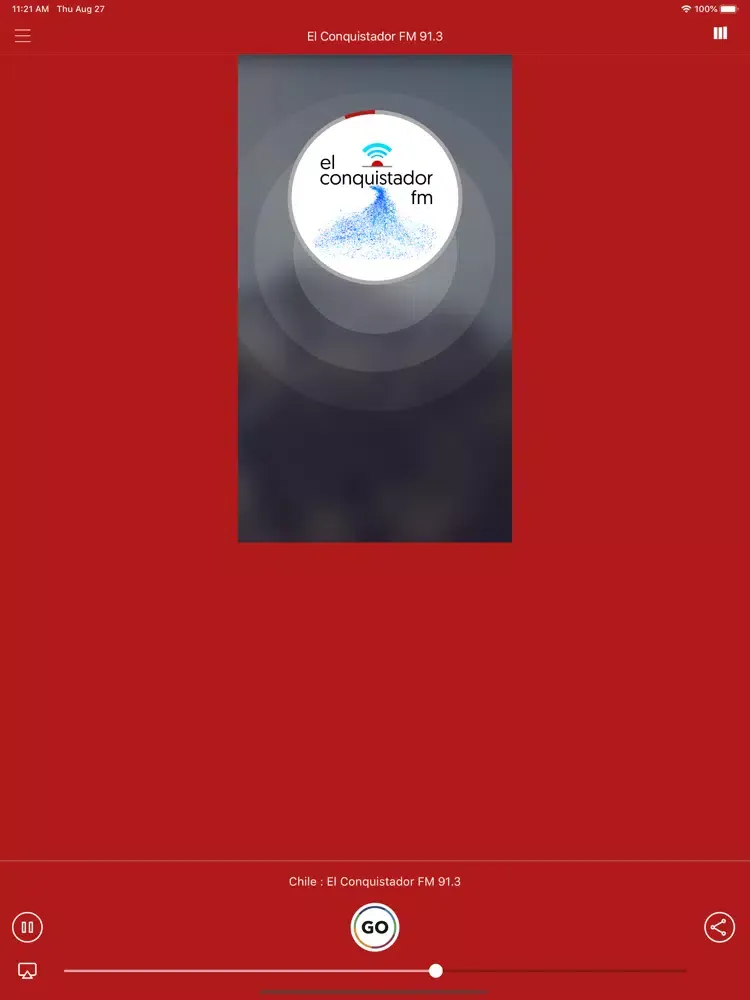 Скриншоты El Conquistador FM 91.3 iPad 
