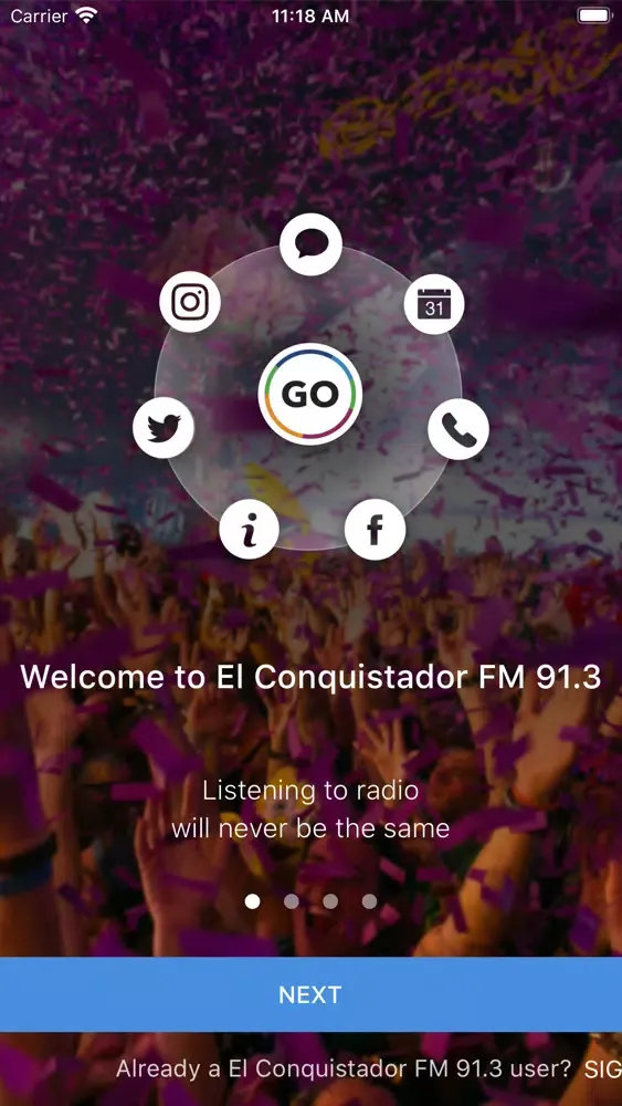 Скриншоты El Conquistador FM 91.3