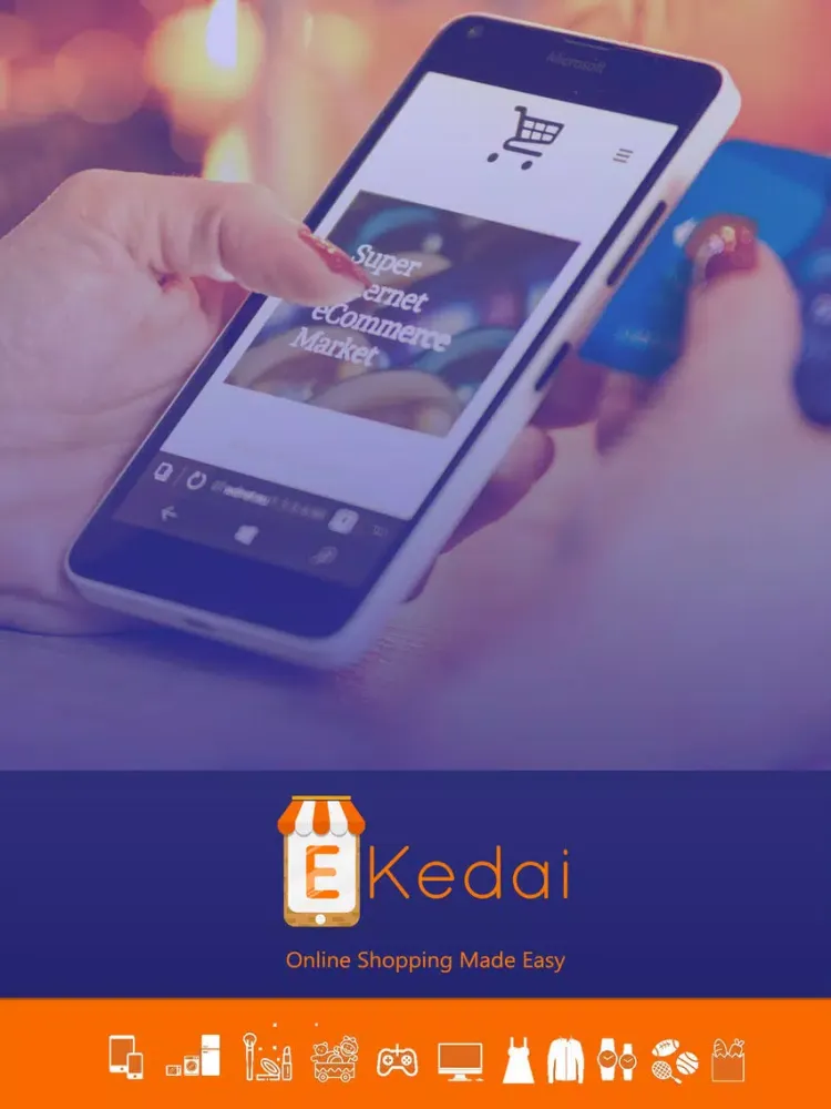 E-Kedai Admin iPad  Screenshots