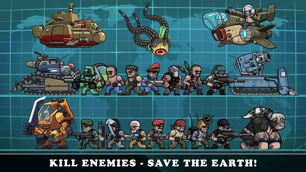 Zrzuty ekranu Metal Warrior: Gun Shooter