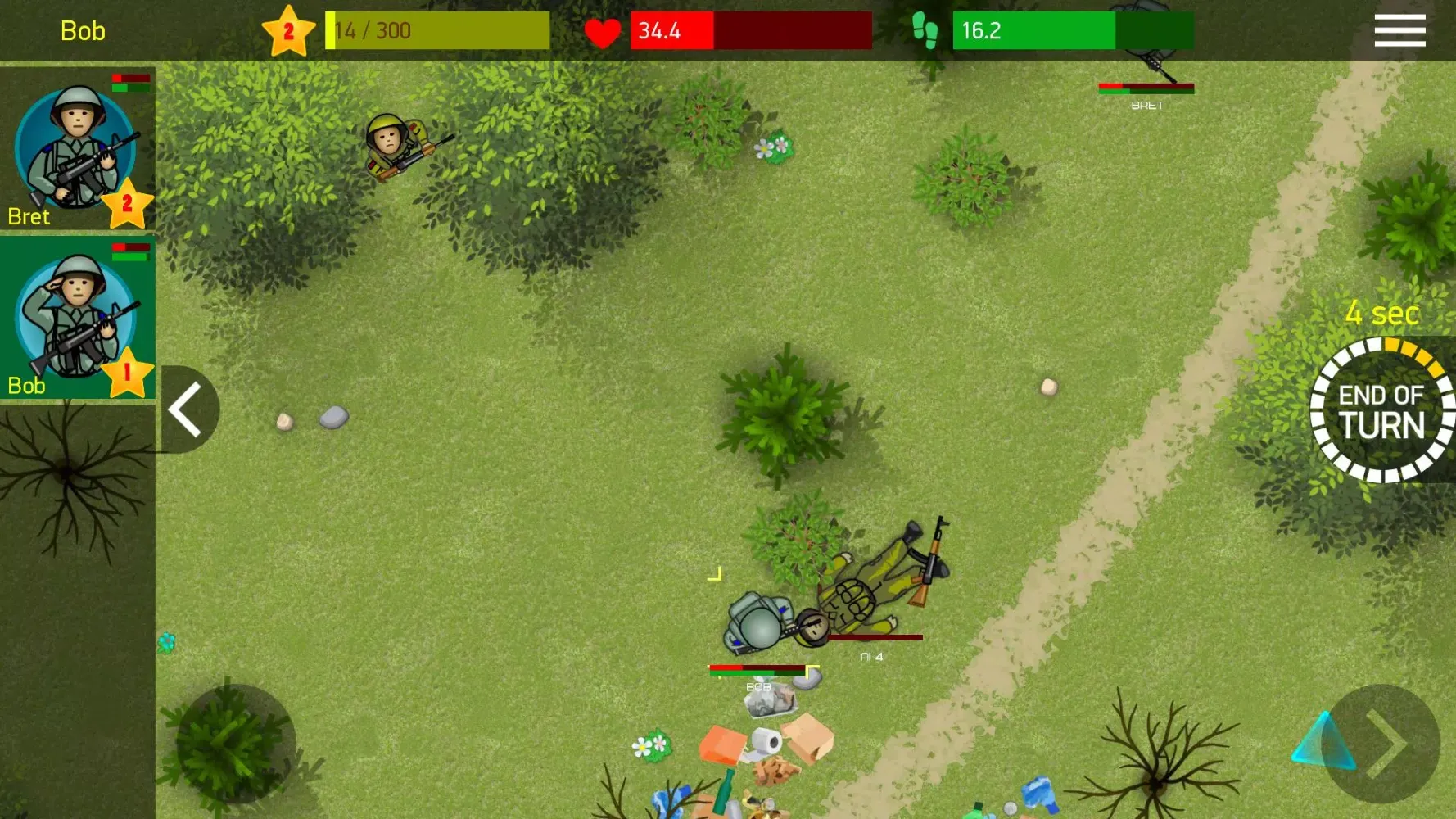 War Steps スクリーンショット