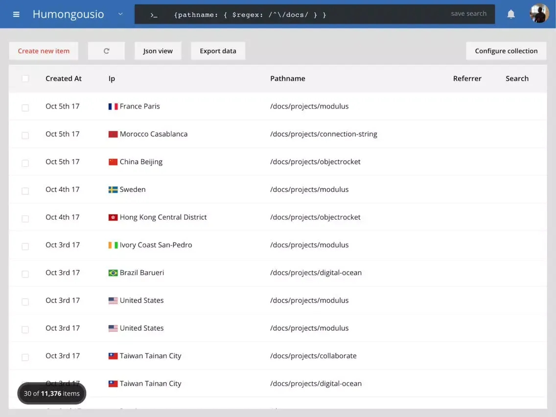 Capturas de tela do HumongouS.io iPad 
