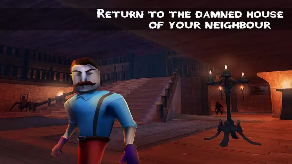 Scary Hello Neighbor Escape 3D Ekran Görüntüleri