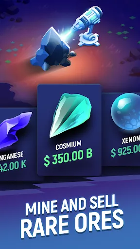 Скриншоты ExoMiner - Idle Miner Universe