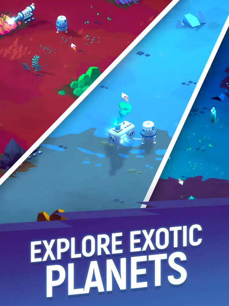 ExoMiner - Idle Miner Universe iPad 应用截图