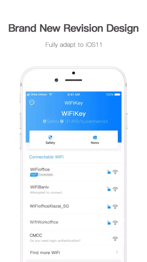 WiFiKey-Connect To Shared WiFi Screenshots