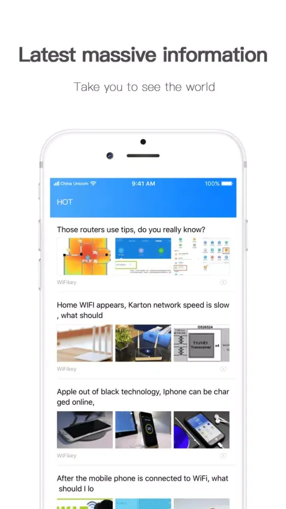WiFiKey-Connect To Shared WiFi Screenshots