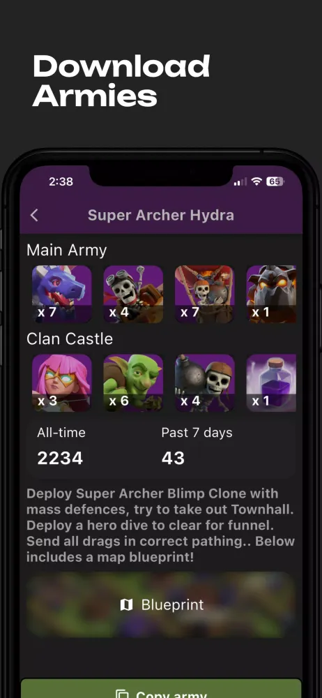 Clashtopia: Clash Base Layouts स्क्रीनशॉट