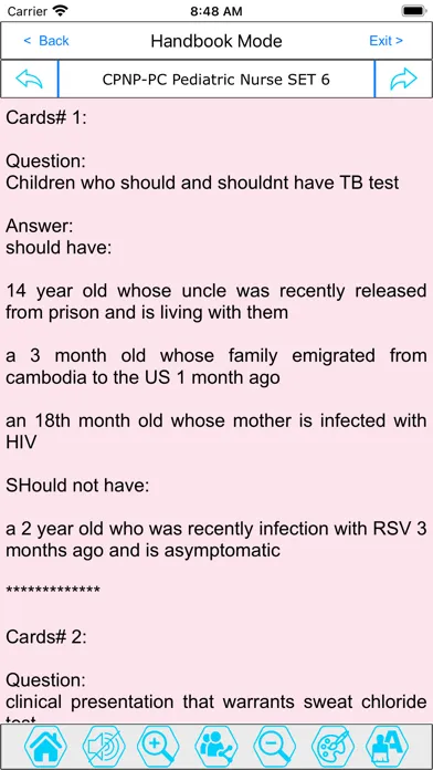 CPNP PC Pediatric Nursing Exam Screenshots