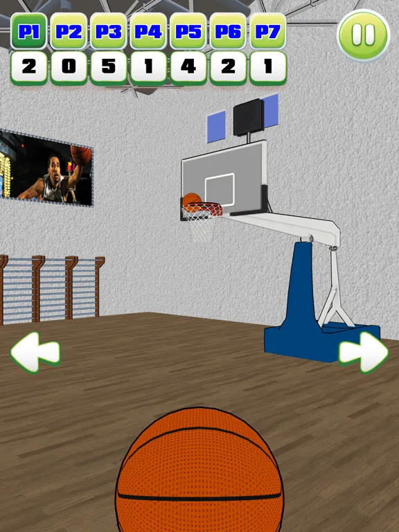 تصاویر Basketball Party Shot - Dunk! iPad 