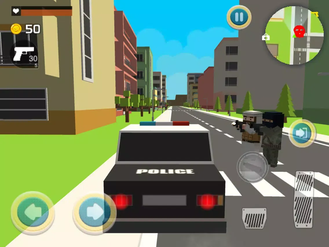 Captures d'écran de Block City Cop - Vice Town iPad 