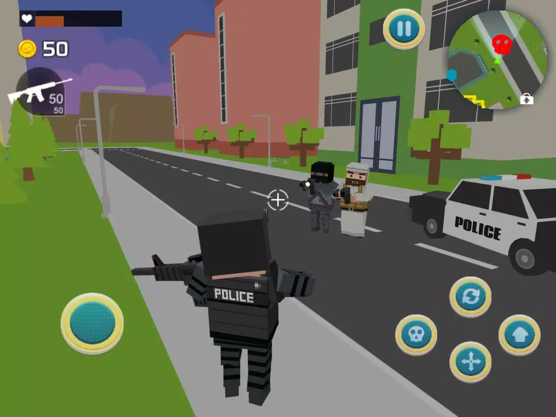 Captures d'écran de Block City Cop - Vice Town iPad 