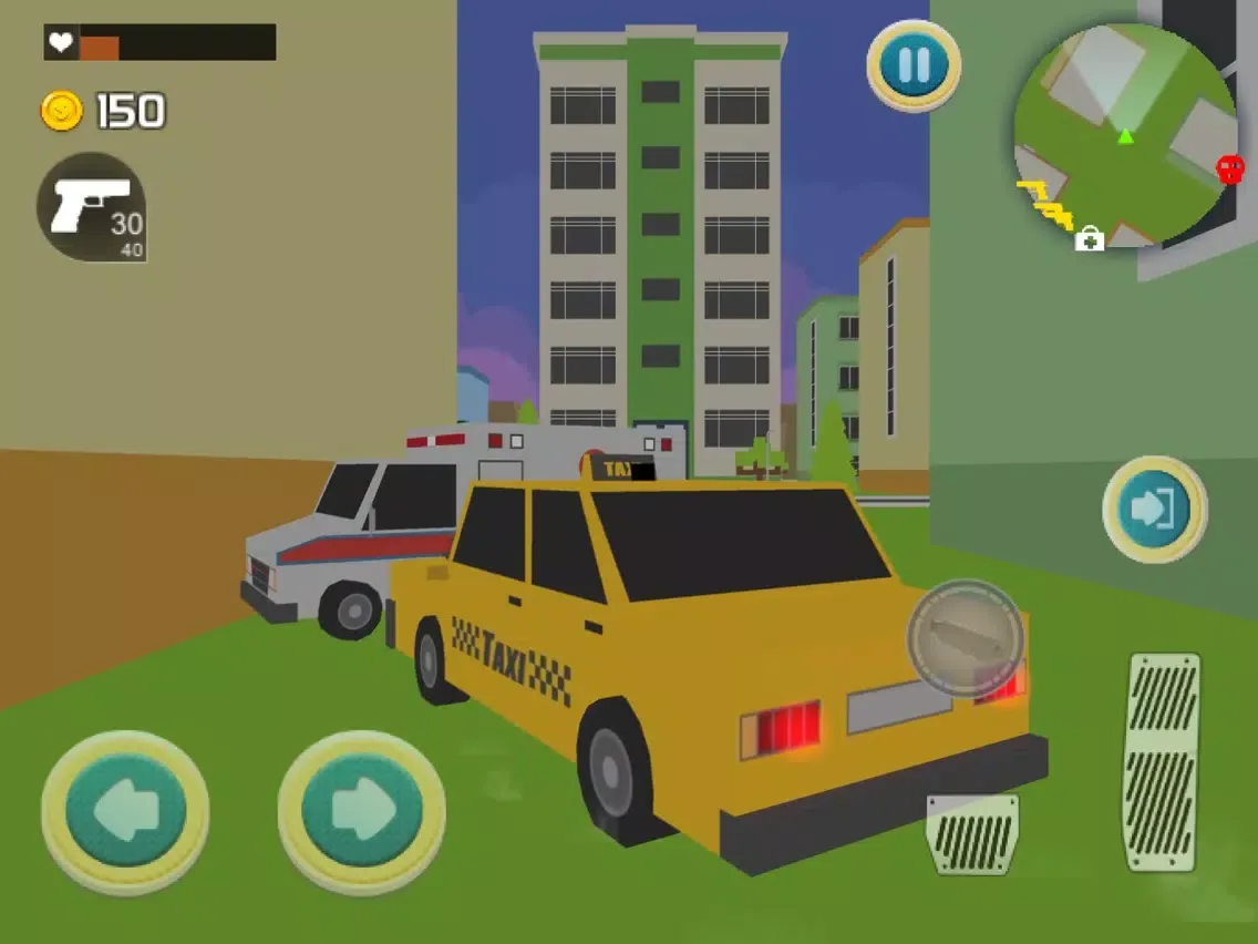 Captures d'écran de Block City Cop - Vice Town iPad 