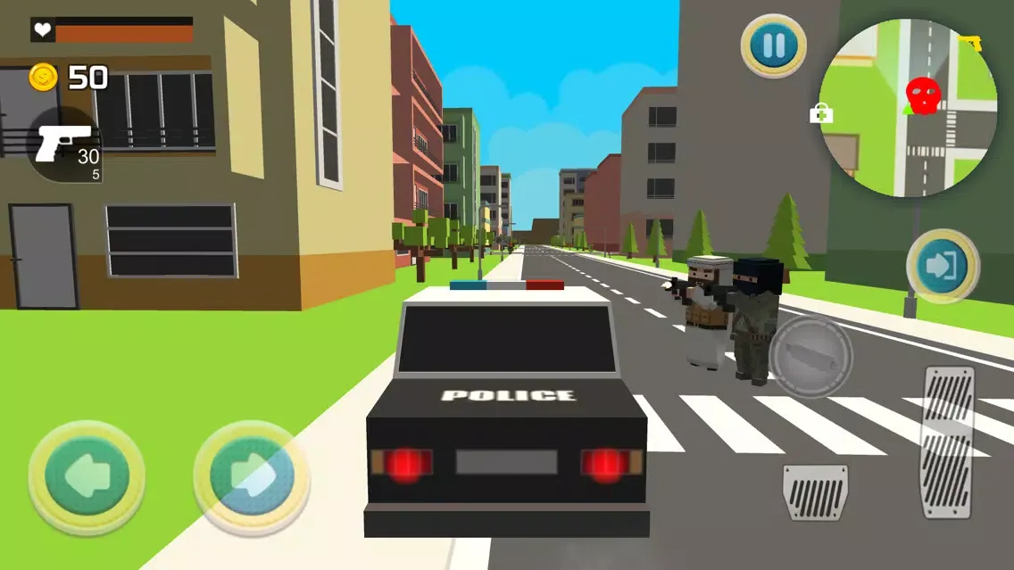Captures d'écran de Block City Cop - Vice Town