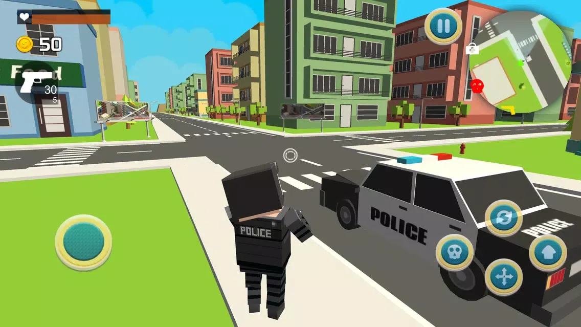 Captures d'écran de Block City Cop - Vice Town