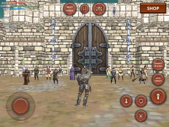 Ảnh chụp màn hình của Gladiator Death Arena iPad 
