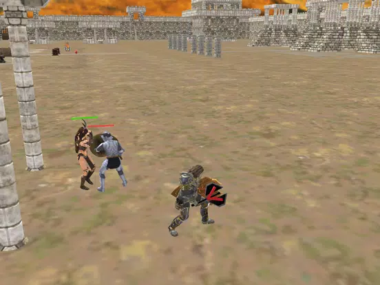 Ảnh chụp màn hình của Gladiator Death Arena iPad 