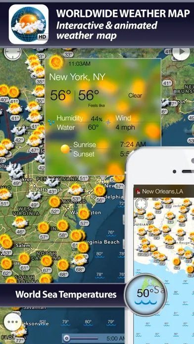 Weather and wind map應用截圖