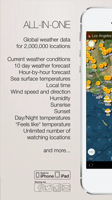 Weather and wind map應用截圖