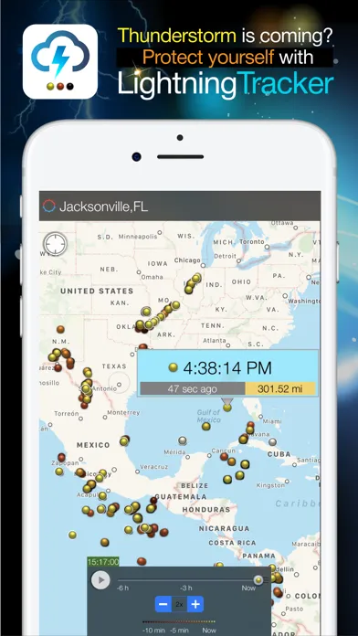 Lightning Tracker Screenshots