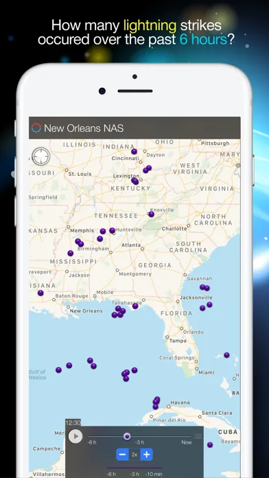 Lightning Tracker Screenshots
