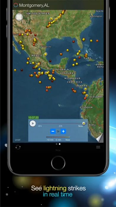 Lightning Tracker Screenshots