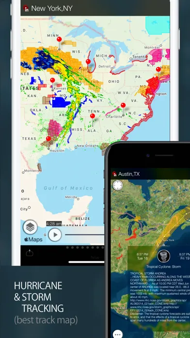 Tangkapan skrin Radar HD Future Weather Radar