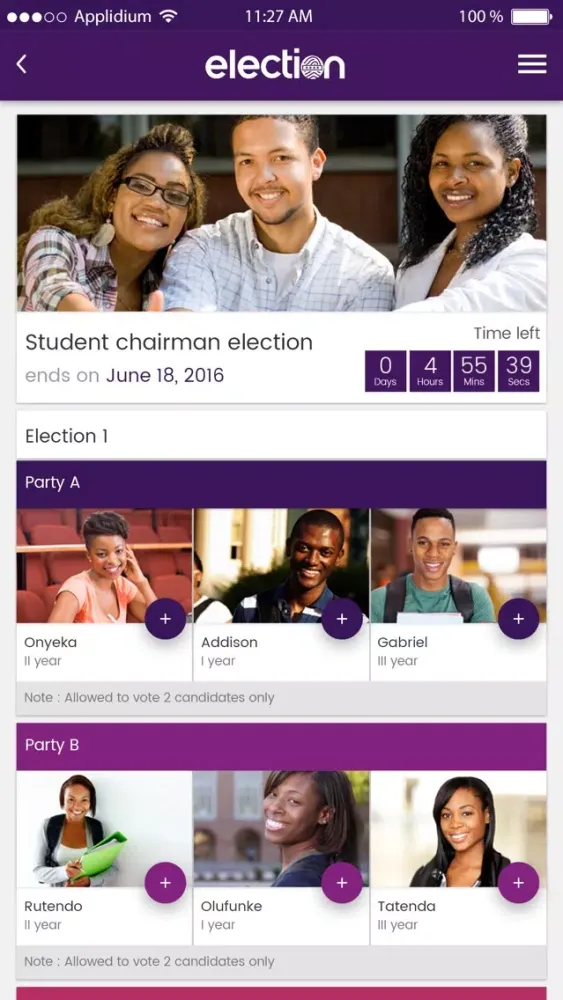 Election App स्क्रीनशॉट