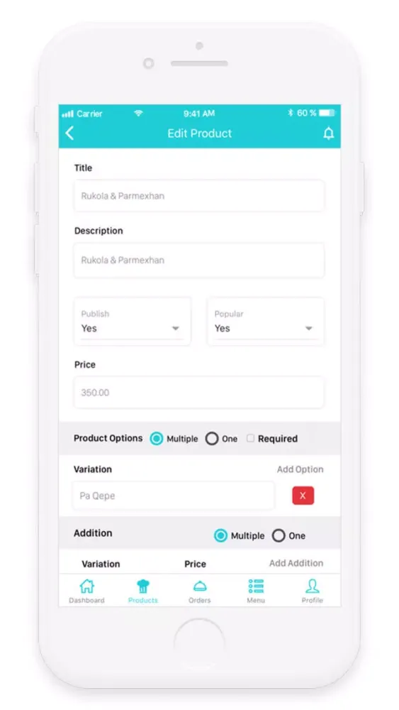 تصاویر Order Management - Snapfood