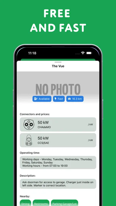 Screenshot di EV Car Charging - Stations Map