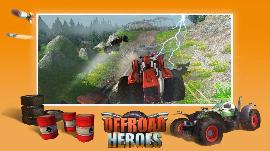 An Offroad Heroes Free: Action Destruction Rally Racing 3D Ekran Görüntüleri