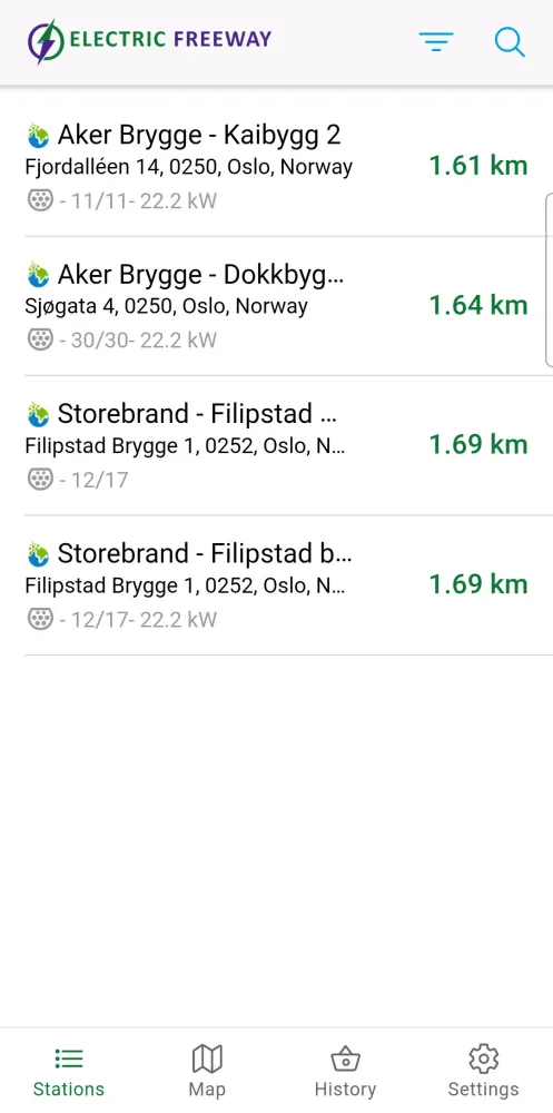 Electric Freeway SmartCharge Screenshots