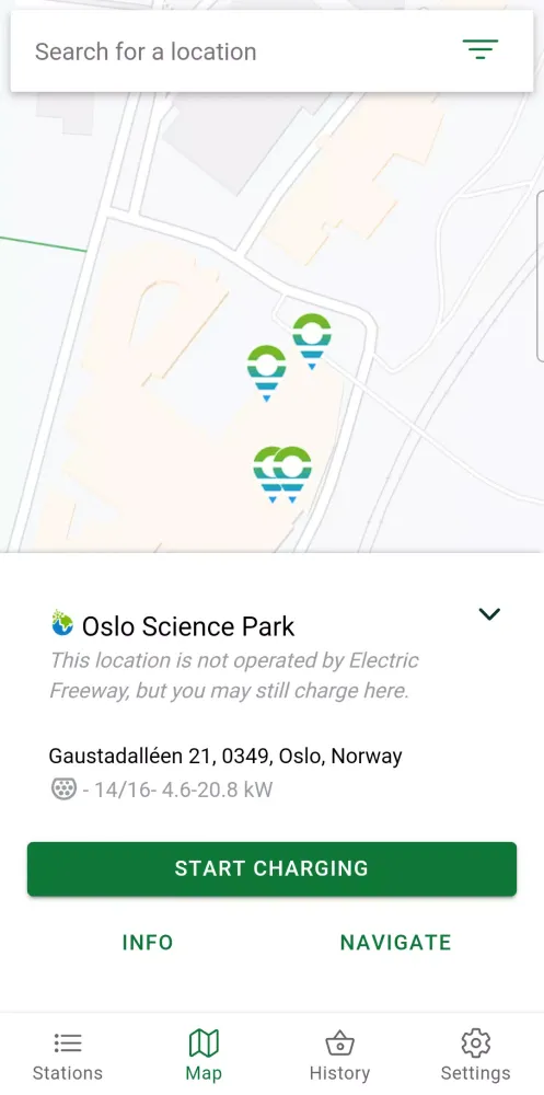 Electric Freeway SmartCharge Screenshots