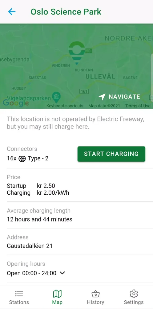 Electric Freeway SmartCharge Screenshots