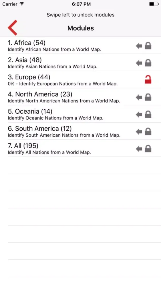 Capturas de tela do Feed Your Elephant Countries