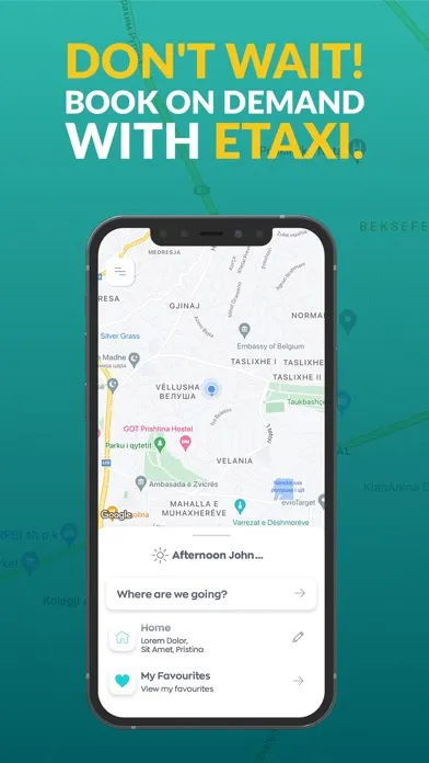 Tangkapan layar ETAXI.