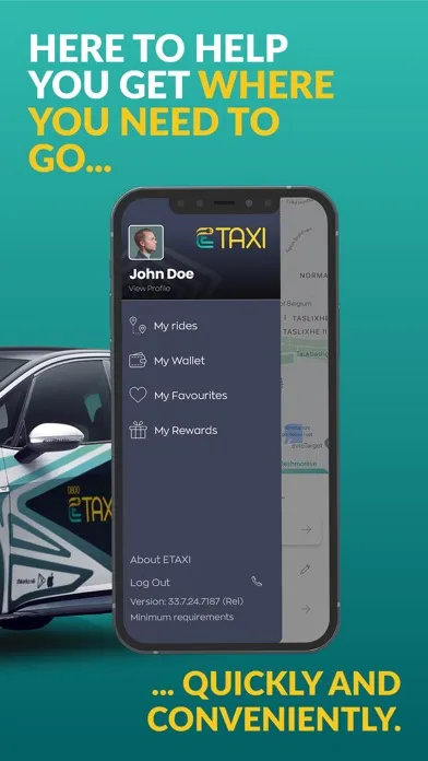 Tangkapan layar ETAXI.