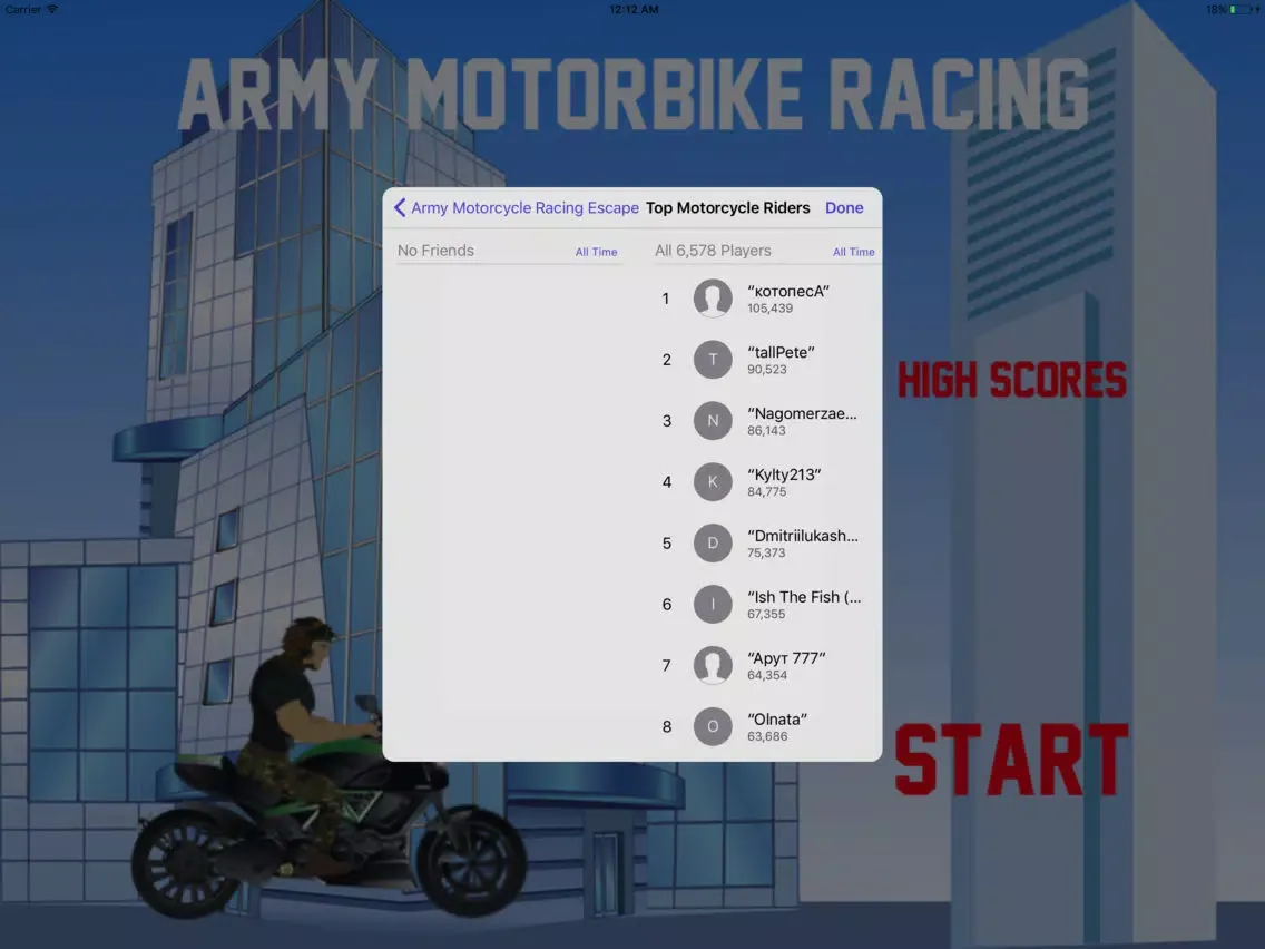 Army Motorcycle Racing Escape iPad  স্ক্রিনশট