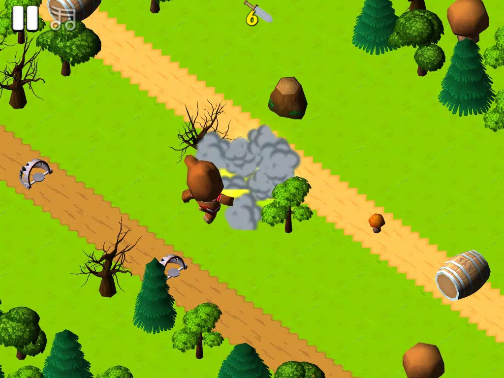 Cross The Forest 3D iPad  স্ক্রিনশট
