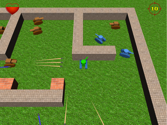 Скриншоты Micro Tanks 3D iPad 