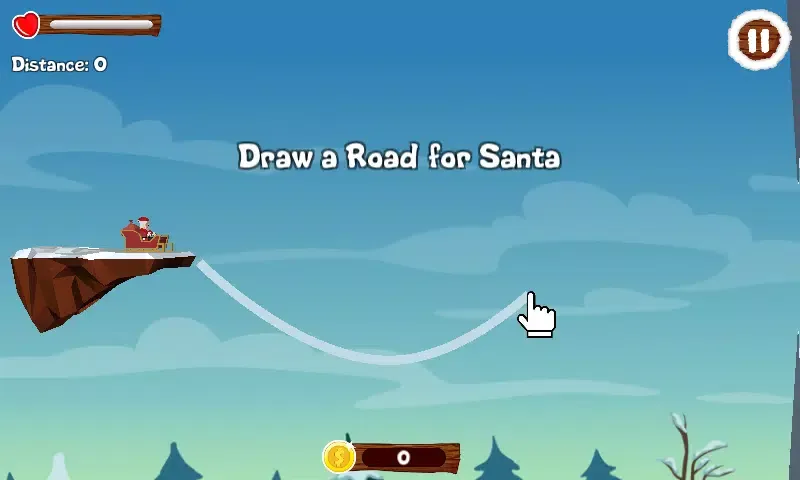 Tangkapan layar Santa Draw Ride
